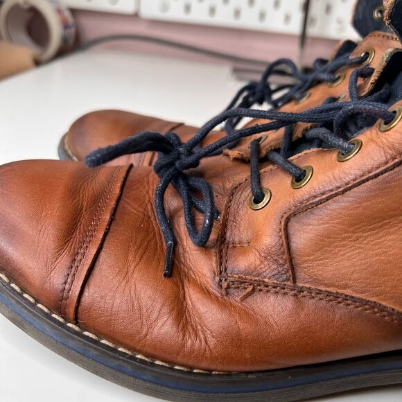 Mens Pikolinos York Leather Lace-Up Casual Ankle Boots size 41